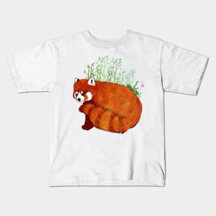 Red Panda Kids T-Shirt